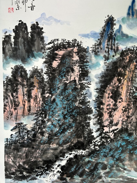 古玩字畫(huà)山水拍賣,當(dāng)前價(jià)格378元
