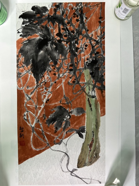 古玩字畫范智新《花卉》拍賣，當(dāng)前價格278元