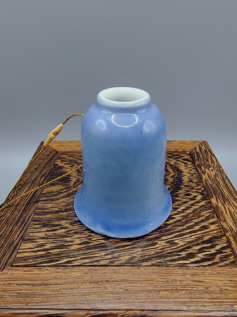 古玩陶瓷【精品】晚清?天青釉文房水盂拍賣，當前價格5800元