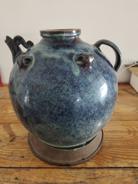 新品正規品 中国美術 古玩 置物 壺 宜钧釉花瓶 工芸品 - 工芸品