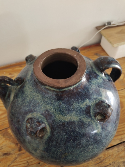 新品正規品 中国美術 古玩 置物 壺 宜钧釉花瓶 工芸品 - 工芸品