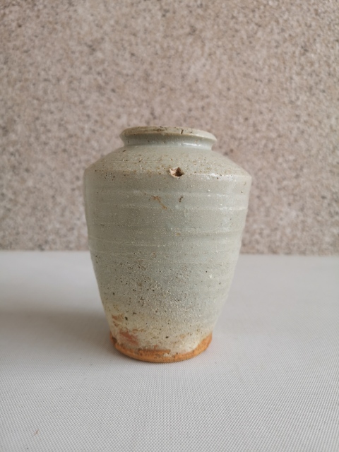 古玩陶瓷青白釉唇口罐拍賣，當(dāng)前價格680元