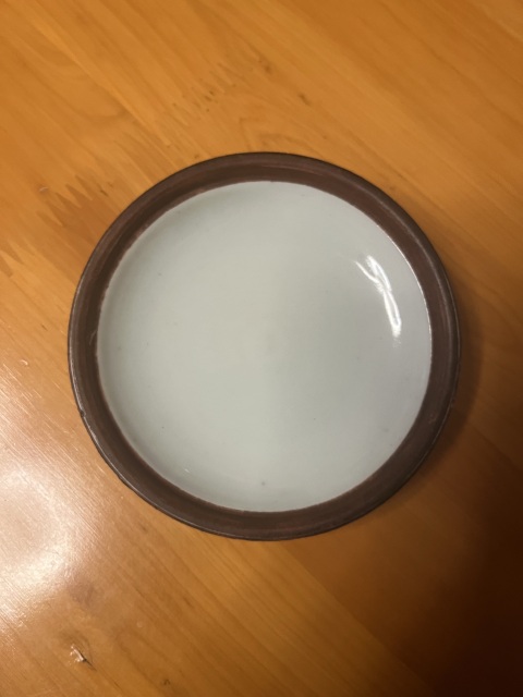 古玩陶瓷霽紅釉印盒拍賣,當前價格8800元