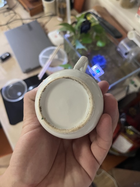 古玩陶瓷山水紋執杯拍賣,當前價格4500元