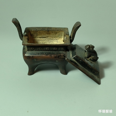 古玩銅器香爐拍賣，當前價格518元