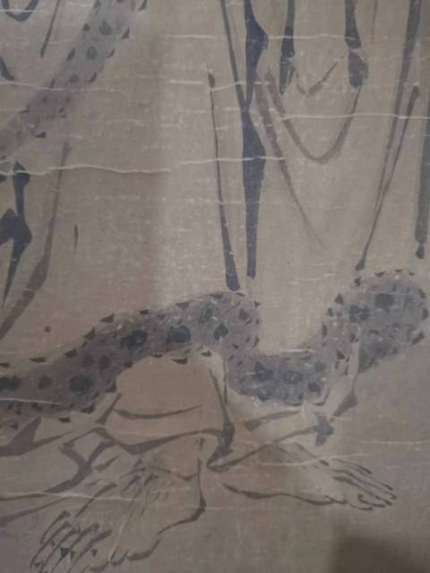古玩字畫清代揚州八怪之一黃慎寫意人物神農氏拍賣,當前價格500000元