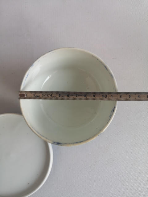 古玩陶瓷青花蓋碗拍賣,當前價格480元