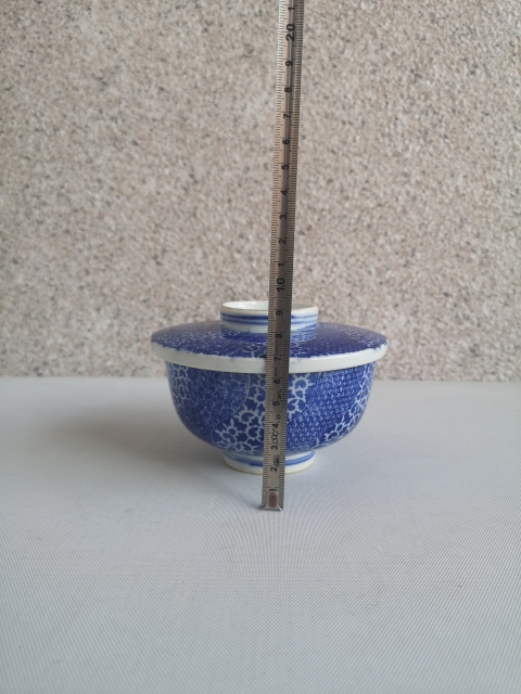 古玩陶瓷青花蓋碗拍賣,當前價格480元