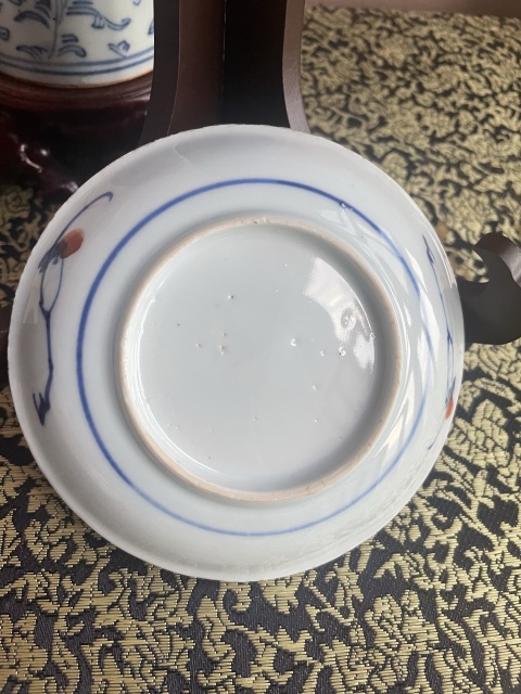 古玩陶瓷青花礬紅西洋人物盤拍賣,當(dāng)前價(jià)格5000元