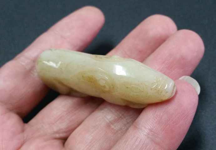 古玩玉器和田玉豬把件拍賣，當前價格480元