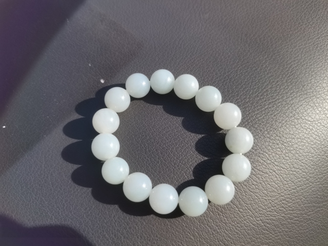 古玩玉器天然翡翠A貨手串拍賣，當前價格3300元
