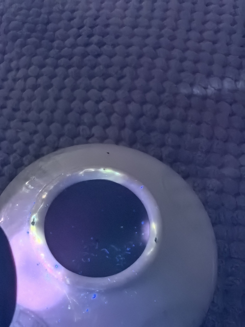 古玩陶瓷清中晚期白釉暗刻皮球花紋水盂拍賣,當前價格4880元