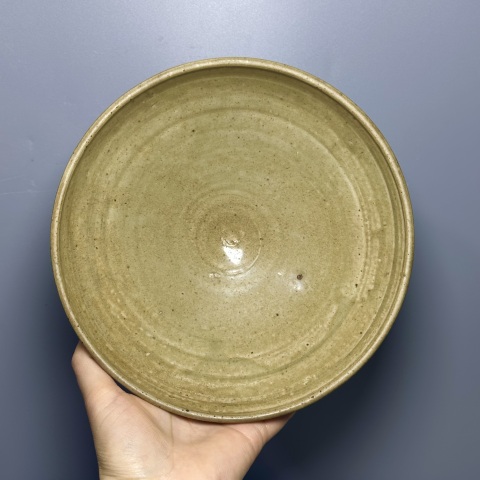 古玩陶瓷耀州窯青釉大碗拍賣，當前價格3800元