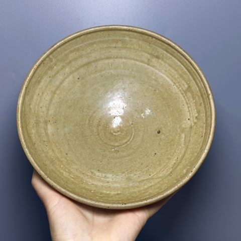 古玩陶瓷耀州窯青釉大碗拍賣，當前價格3800元