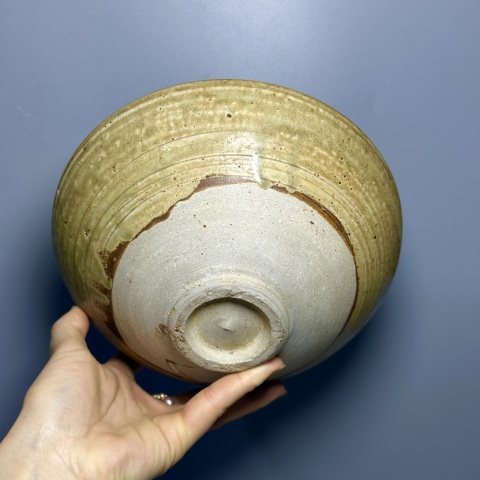 古玩陶瓷耀州窯青釉大碗拍賣，當前價格3800元