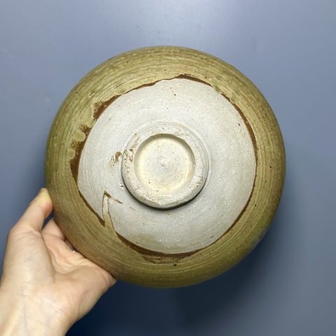 古玩陶瓷耀州窯青釉大碗拍賣，當前價格3800元