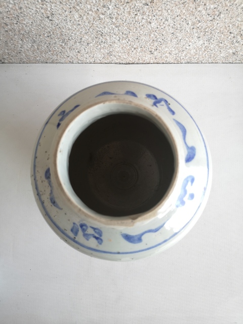 古玩陶瓷青花花卉紋蓋罐拍賣，當(dāng)前價(jià)格850元