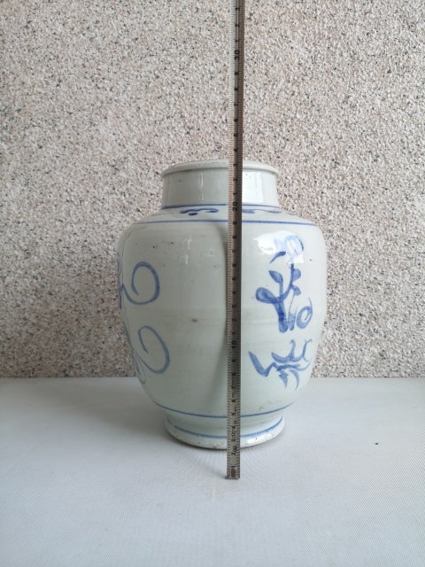 古玩陶瓷青花花卉紋蓋罐拍賣，當(dāng)前價(jià)格850元