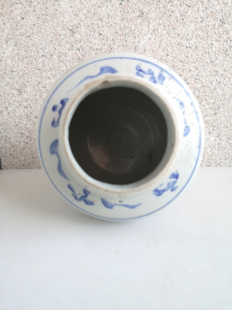 古玩陶瓷青花花卉紋蓋罐拍賣，當(dāng)前價(jià)格850元