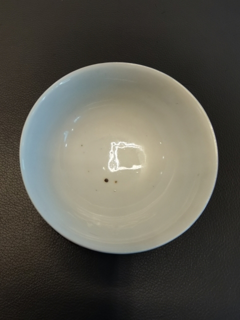 古玩陶瓷大清光緒年官窯款粉彩龍鳳紋茶碗拍賣，當前價格1280元
