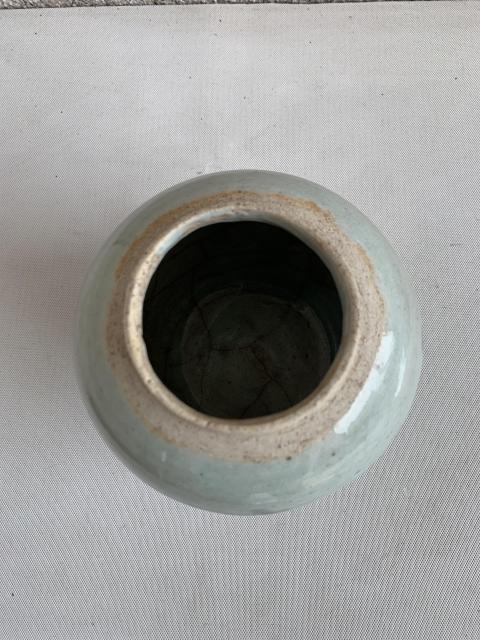 古玩陶瓷青花長命富貴蓋罐拍賣，當前價格680元