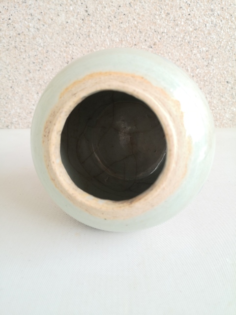 古玩陶瓷青花長命富貴蓋罐拍賣，當前價格680元