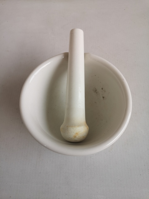 古玩陶瓷白釉研碗拍賣，當(dāng)前價(jià)格450元