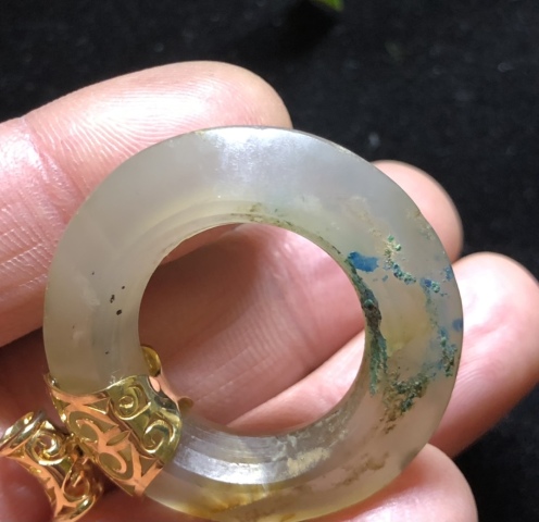 古玩玉器戰國瑪瑙“三才環”拍賣,當前價格8000元