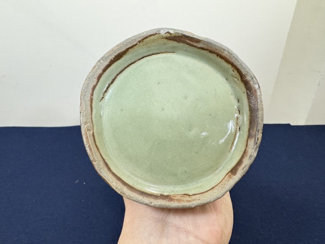 古玩陶瓷龍泉窯青釉花觚拍賣,當前價格28000元