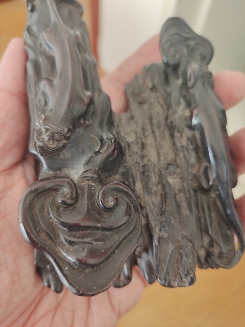古玩雜項(xiàng)清 紫檀木雕拍賣，當(dāng)前價(jià)格5000元