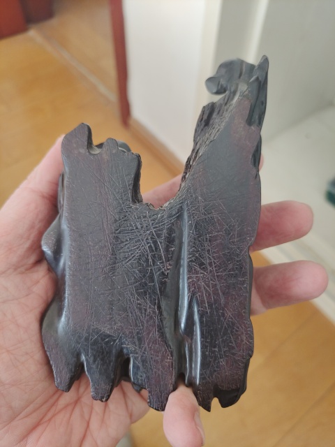 古玩雜項(xiàng)清 紫檀木雕拍賣，當(dāng)前價(jià)格5000元