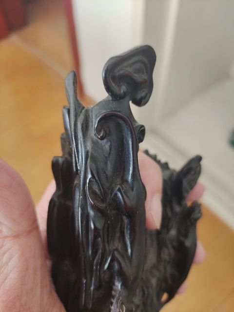 古玩雜項(xiàng)清 紫檀木雕拍賣，當(dāng)前價(jià)格5000元