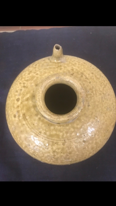 古玩陶瓷青釉壺拍賣,當前價格1268元