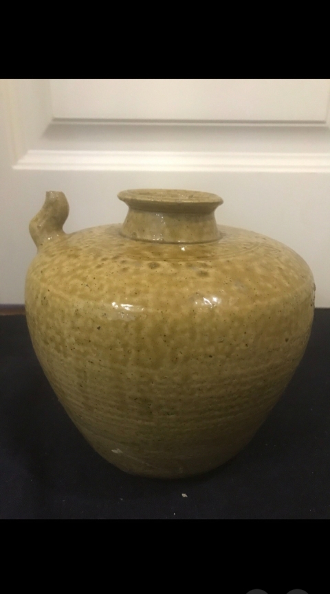 古玩陶瓷青釉壺拍賣,當前價格1268元