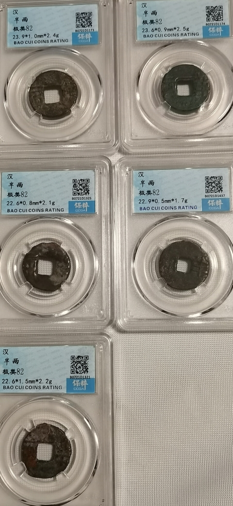 古玩錢幣漢代半兩拍賣，當前價格600元