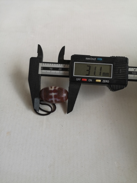 古玩玉器瑪瑙工藝品天珠拍賣，當前價格220元