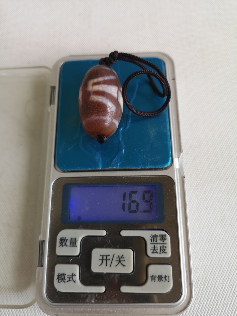 古玩玉器瑪瑙工藝品天珠拍賣，當前價格220元