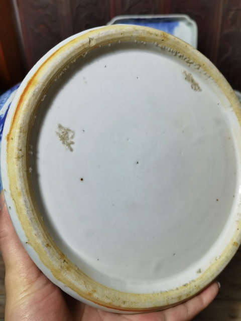古玩陶瓷青花趕珠龍紋獅耳將軍罐拍賣，當(dāng)前價格11000元