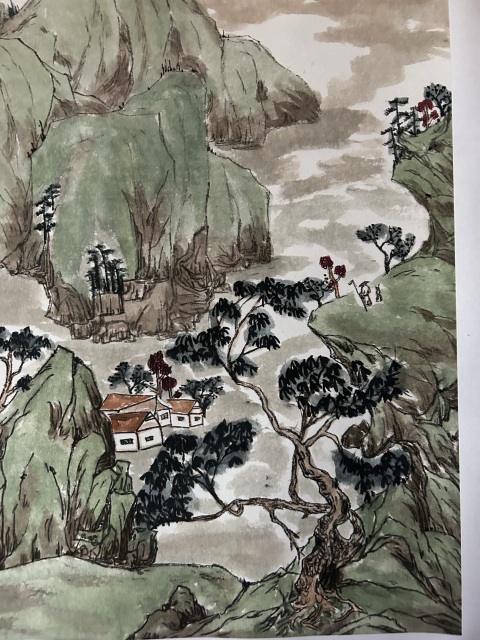 古玩字畫王光輝《山水》拍賣,當(dāng)前價(jià)格788元