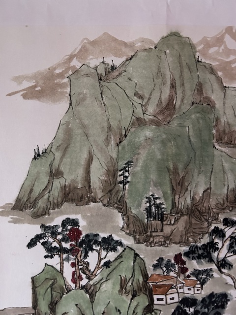 古玩字畫王光輝《山水》拍賣,當(dāng)前價(jià)格788元