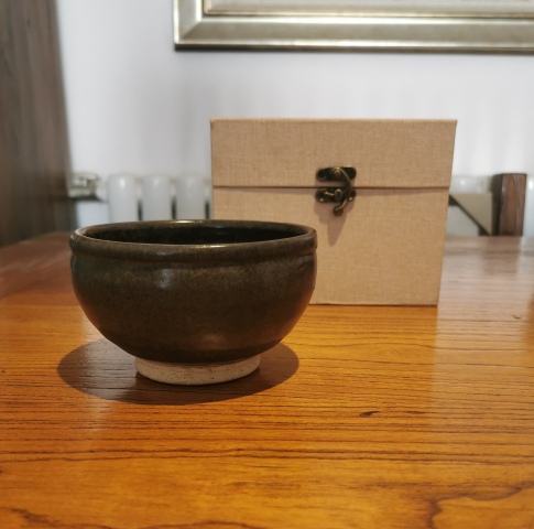 古玩陶瓷金元茶葉末釉深腹缽式盞拍賣，當前價格5000元