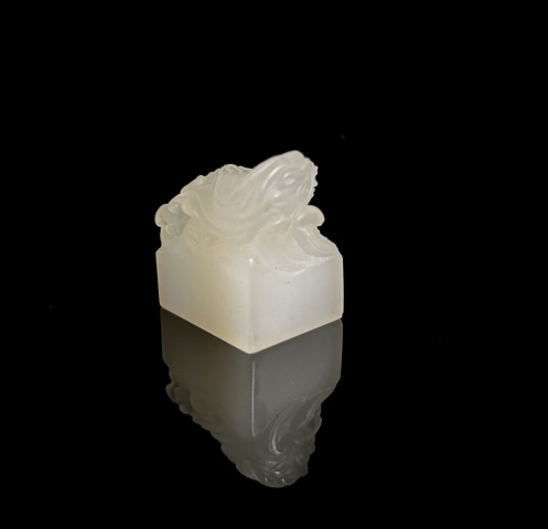 古玩雜項壽山荔枝凍印章一組拍賣,當前價格3999元