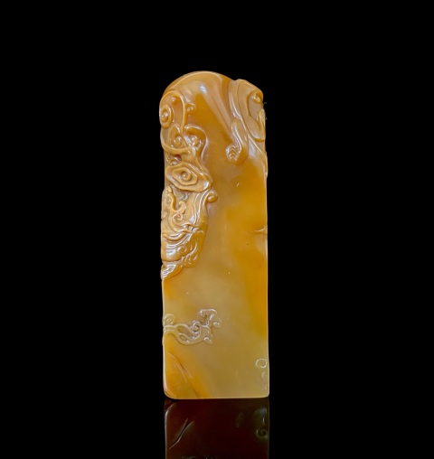 古玩雜項(xiàng)極品老撾田黃石拍賣(mài),當(dāng)前價(jià)格9999元