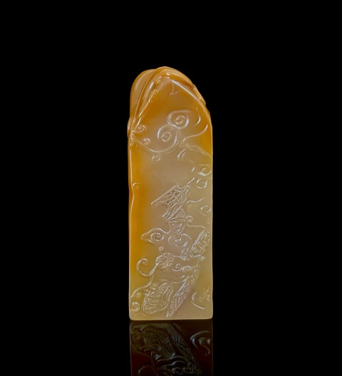 古玩雜項(xiàng)極品老撾田黃石拍賣(mài),當(dāng)前價(jià)格9999元