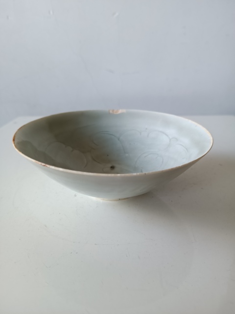 古玩陶瓷青白釉刻花碗拍賣，當前價格4900元