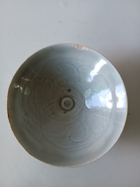 古玩陶瓷青白釉刻花碗拍賣，當前價格4900元