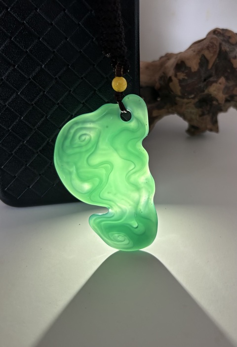 古玩雜項雅安綠香插,掛件拍賣,當前價格1399元