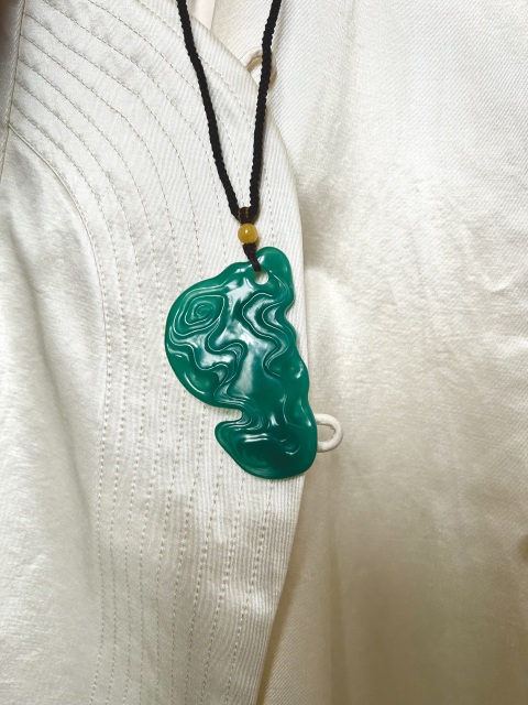古玩雜項雅安綠香插,掛件拍賣,當前價格1399元