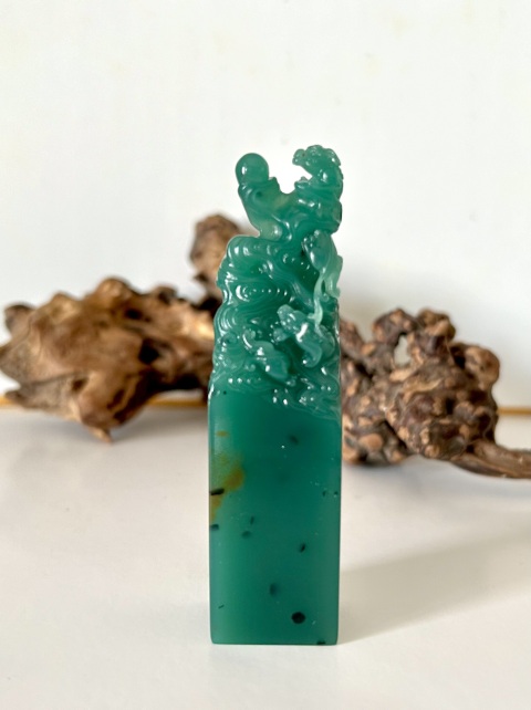 雅安綠印章拍賣，當前價格3999元