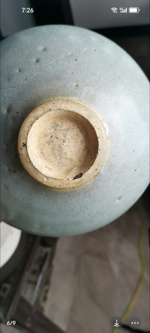 古玩陶瓷金：鈞瓷大碗原狀況沒有清理色一流。拍賣，當前價格23999元